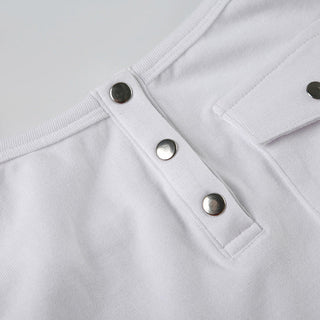 Pocket Sleeveless Knit Top