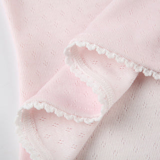 Bow Pleated Square Collar Top