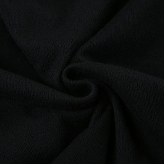 Bow Pleated Square Collar Top
