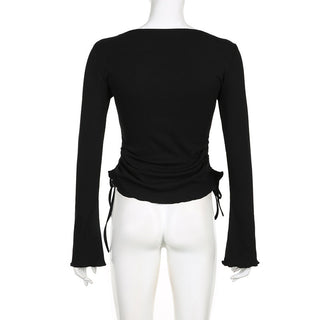 Basic Pleating Casual Top