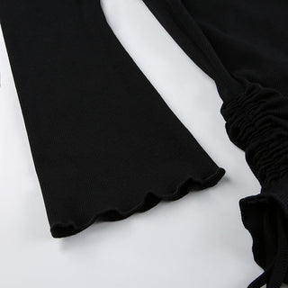 Basic Pleating Casual Top