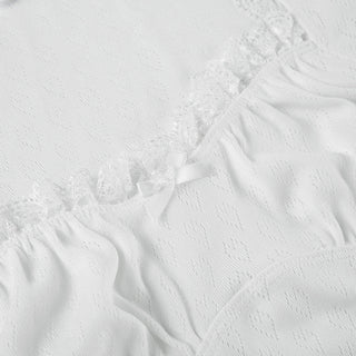 Love Texture Square Neck Top