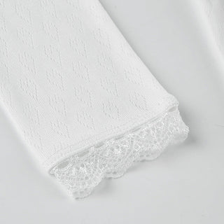 Love Texture Square Neck Top