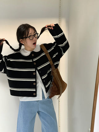 Doll Collar Lace Shirt