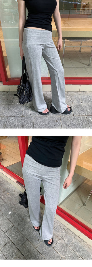 pure straight pants