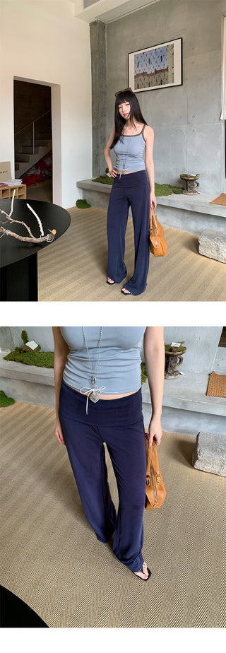 pure straight pants