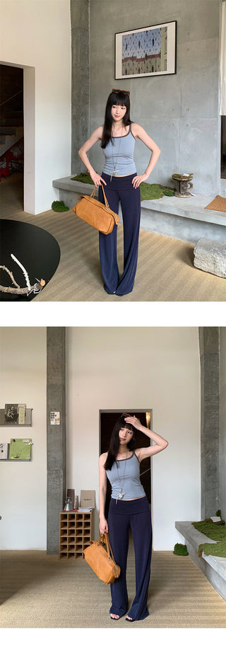 pure straight pants