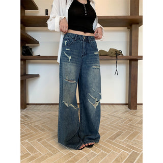 street ripped jeans