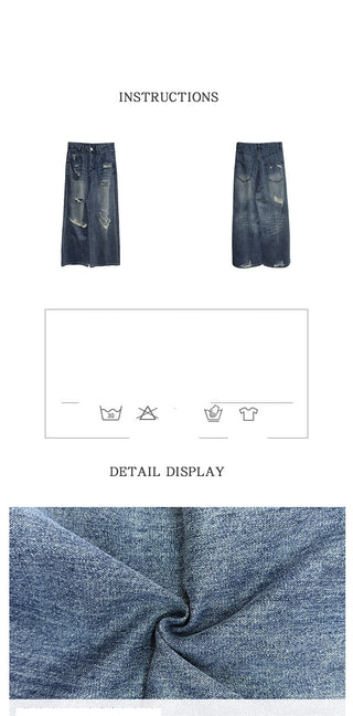 street ripped jeans