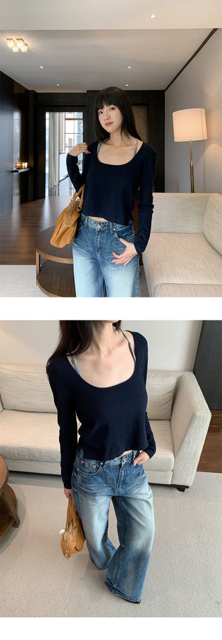 embroidered wide jeans