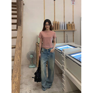 pocket ripped jeans