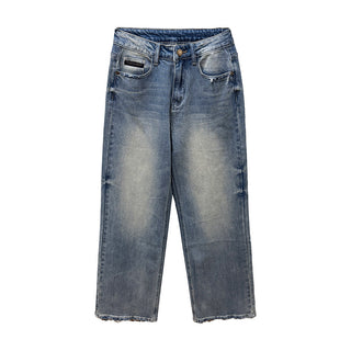 pocket ripped jeans
