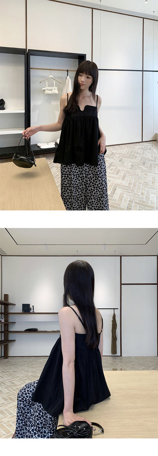 black floral pants