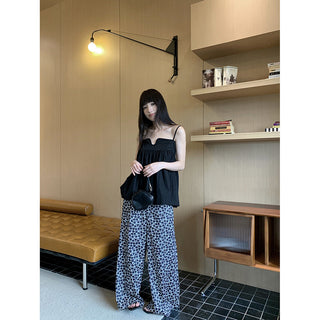 black floral pants