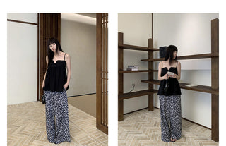 black floral pants