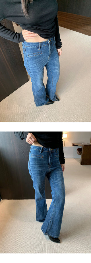 pocket skinny jeans