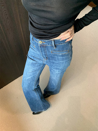 pocket skinny jeans