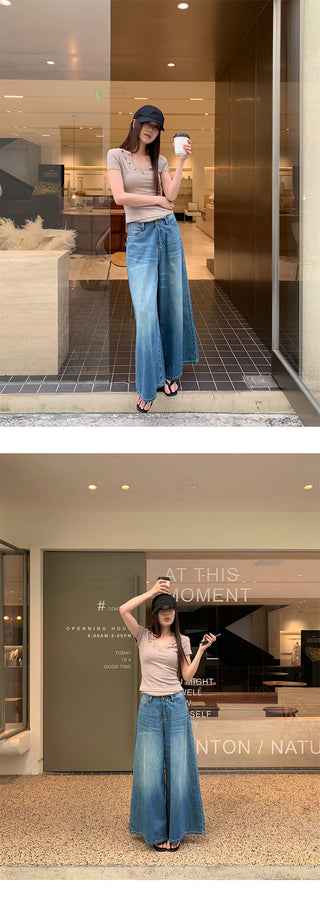 raw hem jeans