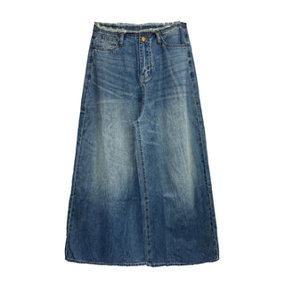 raw hem jeans
