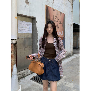 jeans skirt