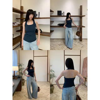 U-neck halter