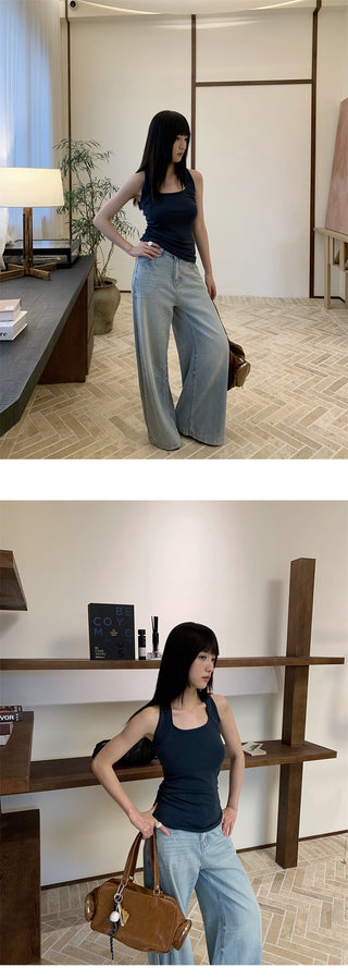 U-neck halter