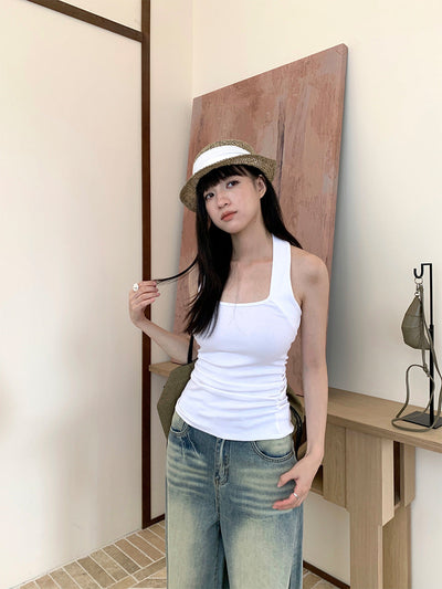 U-neck halter