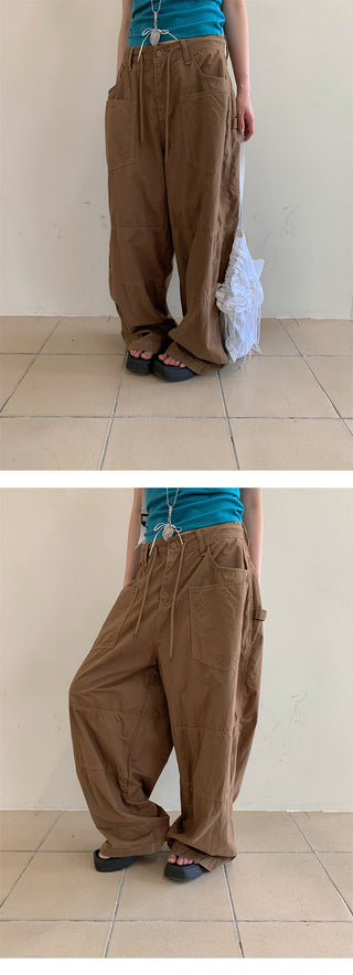 cargo wide jeans