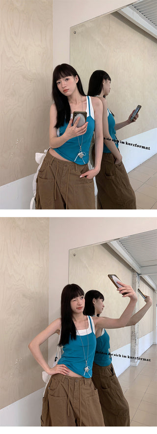 cargo wide jeans