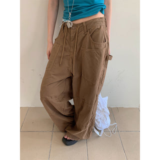 cargo wide jeans