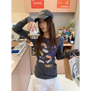 color print Top