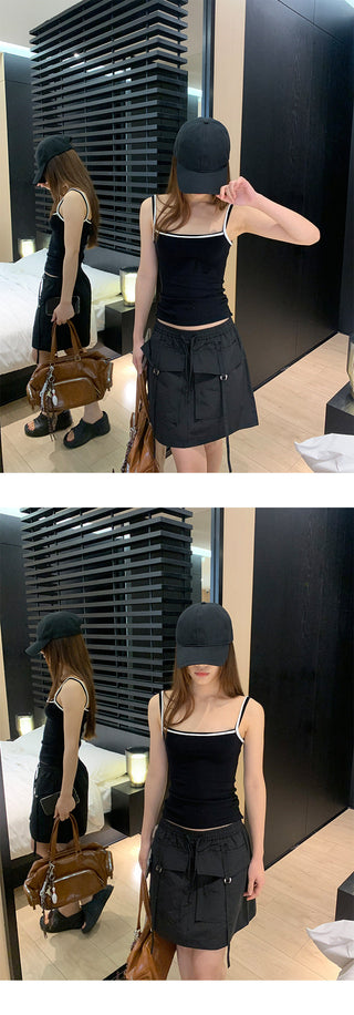 contrast camisole