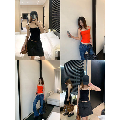 contrast camisole