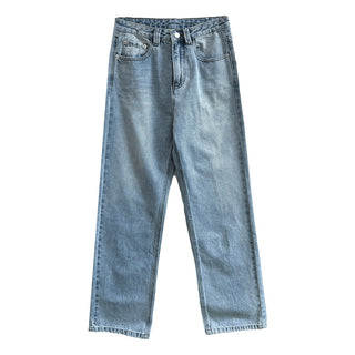 casual straight jeans