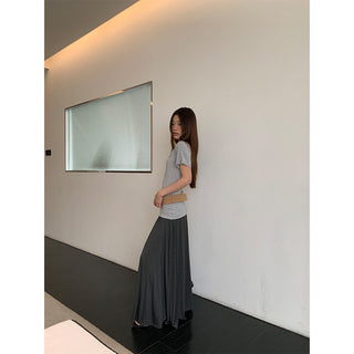 pleated wild skirt