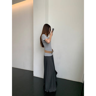pleated wild skirt
