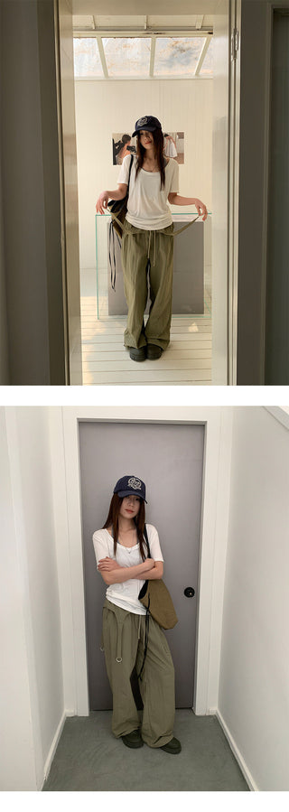 false patch pants