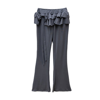 lace bootcut pants
