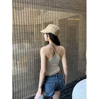ripped denim shorts