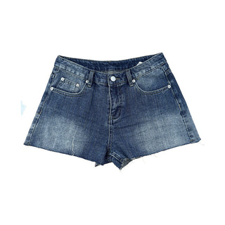ripped denim shorts