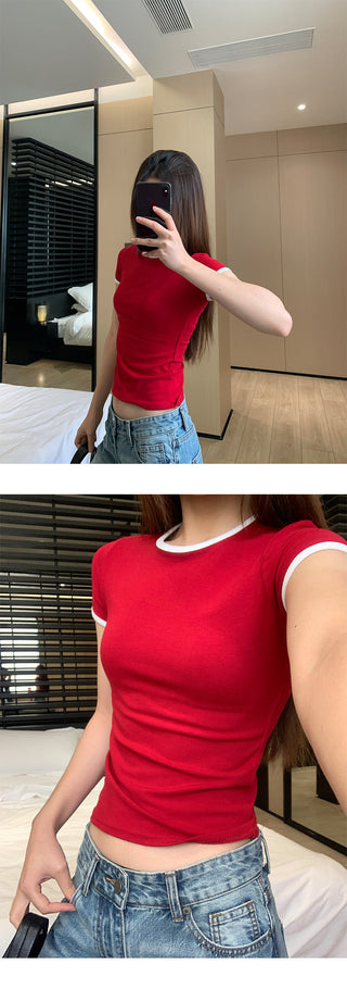 contrast round Top