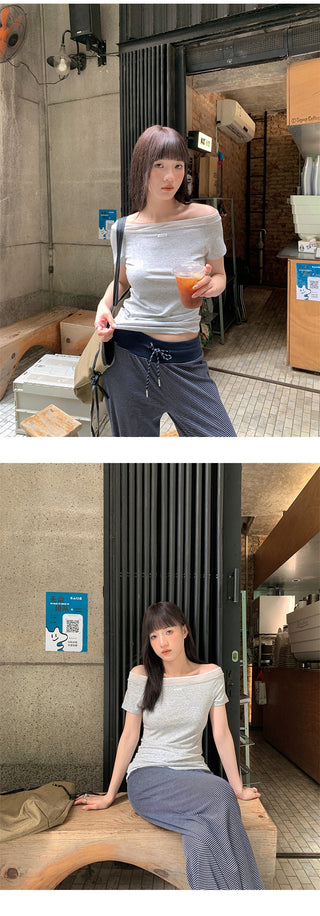 french off-shoulder