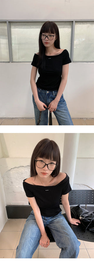 french off-shoulder