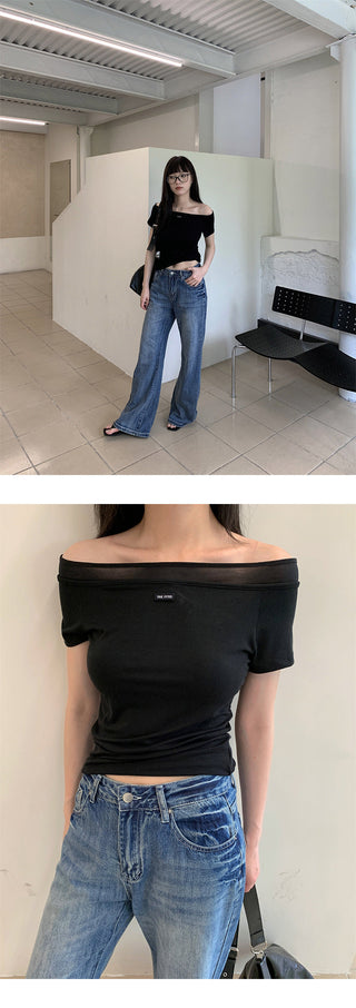 french off-shoulder