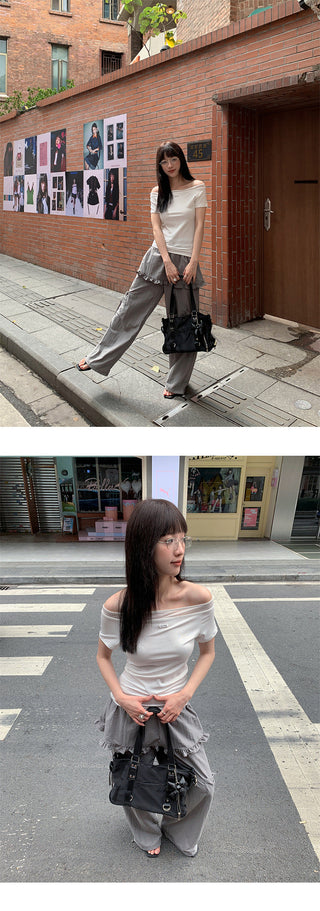 french off-shoulder