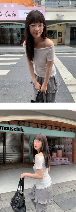 french off-shoulder