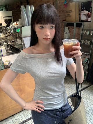 french off-shoulder