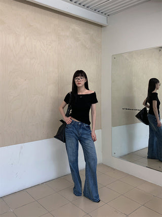 french off-shoulder