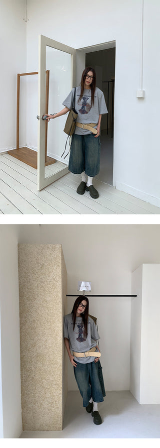 workwear denim pants