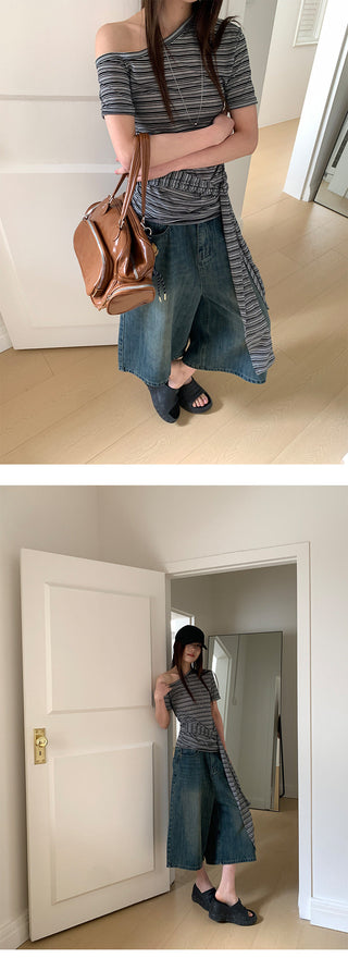 workwear denim pants